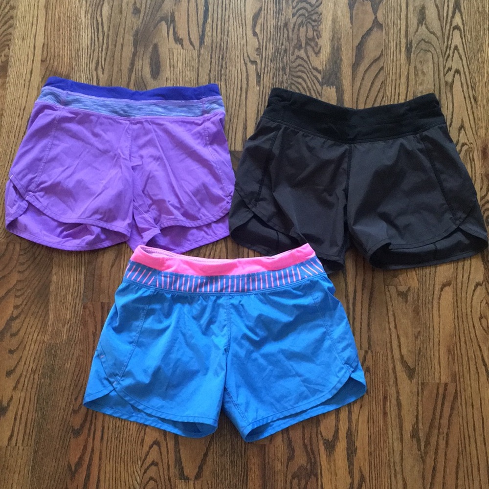Set of 3 Ivivva shorts, excellent condition, sz 12